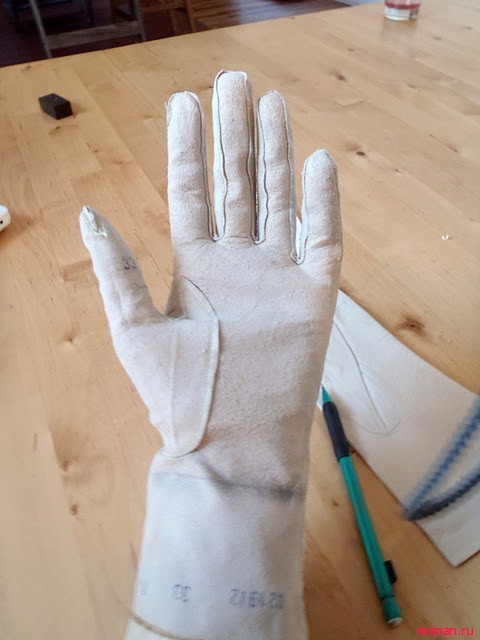 Стильные перчатки своими руками