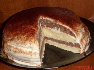 Торт на кефире 