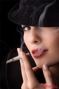 дама с сигаретой 